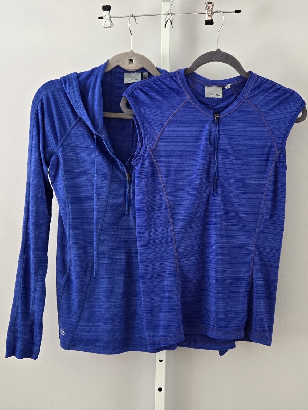 Athleta Active Zip Hoodie & Sleeveless Top Set